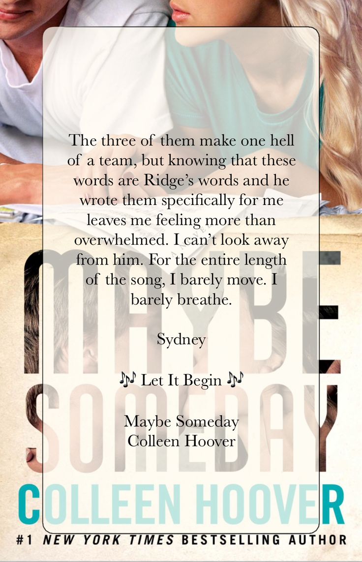 maybe someday colleen hoover summary